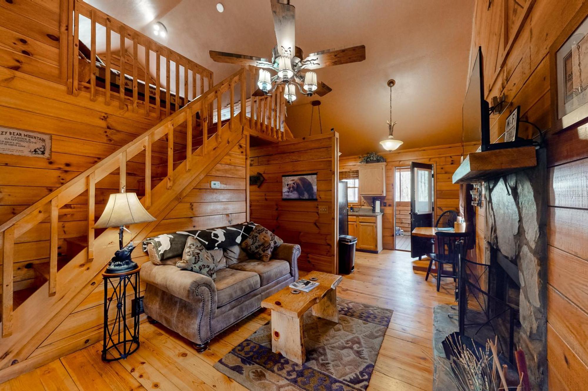 Lazy Bear Cabin Sautee Nacoochee Buitenkant foto